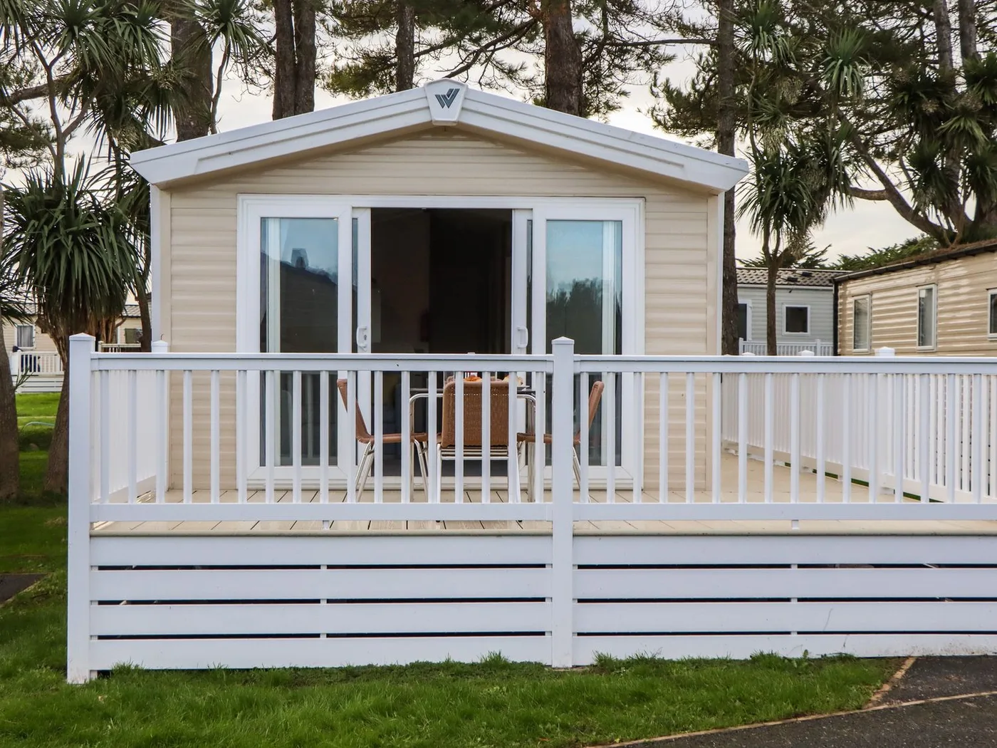 Caravan A10 at  Landscove Holiday Park