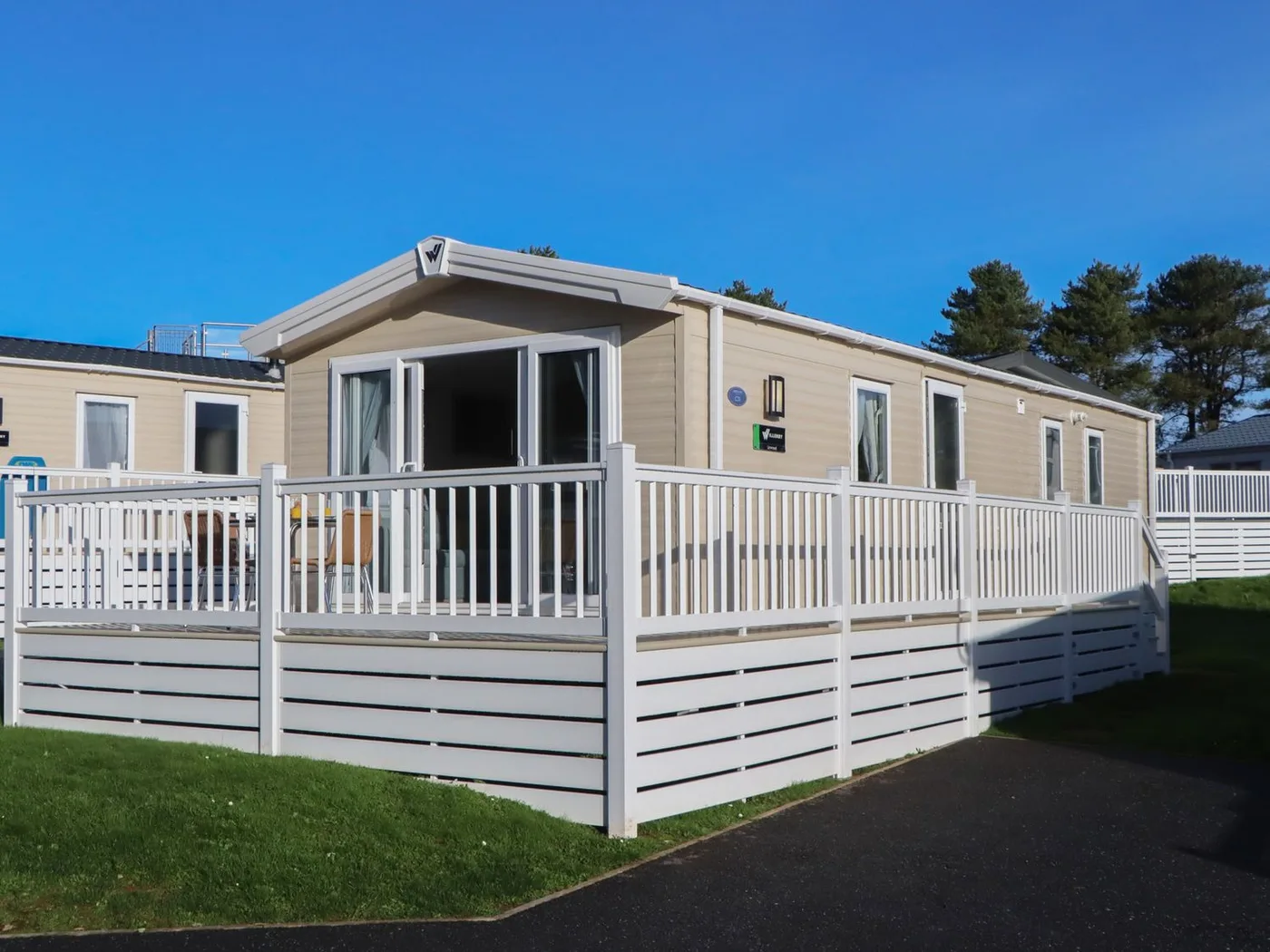 Caravan C31 at Landscove Holiday Park